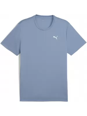 Pánske tričko PUMA M TAD ESS POLY TEXTURE TEE 527155-34 CHLADNÁ MODRÁ