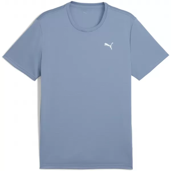  Pánske tričko PUMA M TAD ESS POLY TEXTURE TEE 527155-34 CHLADNÁ MODRÁ 