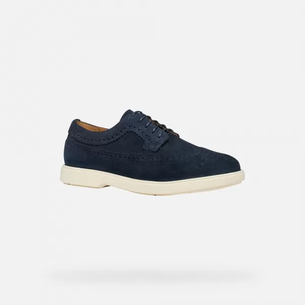  Pánske tenisky GEOX SPHERICA EC17 G014398 TMAVO MODRÁ 
