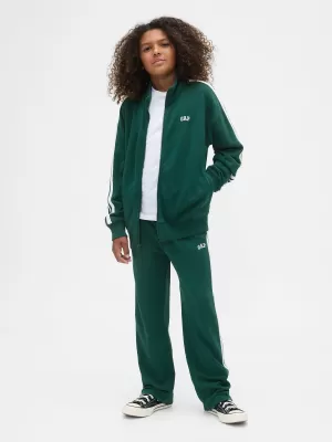 Detské tepláky GAP LOGO SWEATPANTS 801424-01 TROPIC GREEN