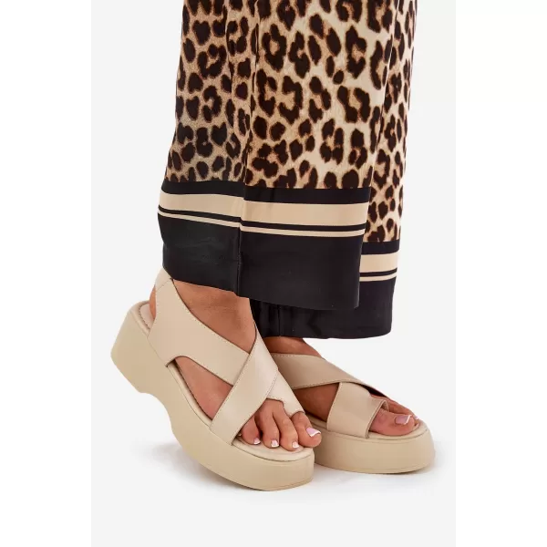  Dámske sandále BOTO TENZORUS 36261 BEIGE 