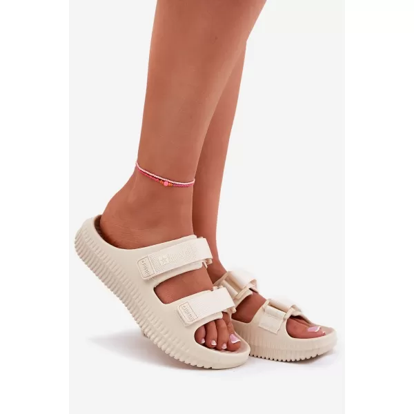  Dámske šľapky BIG STAR RR274A529 BEIGE Big Star Shoes 