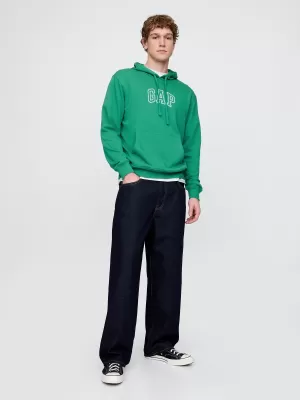 Pánska mikina GAP LOGO PULLOVER HOODIE 708409-01 IRISH CLOVER