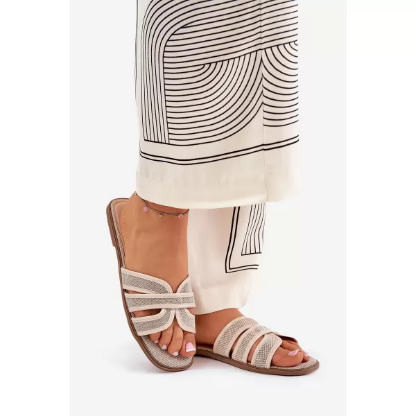  Dámske šľapky BOTO SCAZZE 36258 BEIGE 