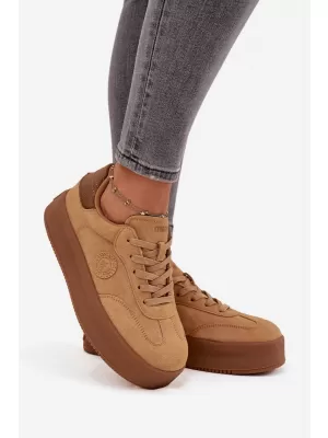 Dámske tenisky BIG STAR SS274762 BROWN/BEIGE Big Star Shoes