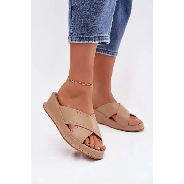  Dámske sandále BOTO CALORISSA 41602 KHAKI 