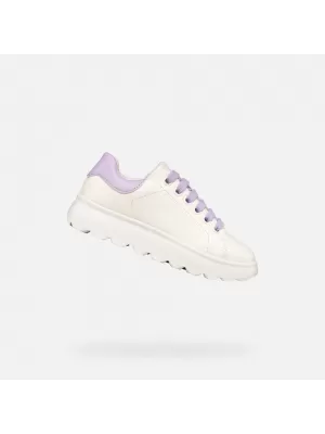 Dievčenské tenisky GEOX PUFFYPOP J55MRA000BCC0761 BIELA