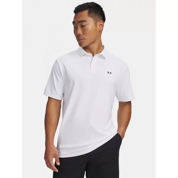  Pánske tričko UNDER ARMOUR T2G PIQUE POLO 6012303-100 BIELA 