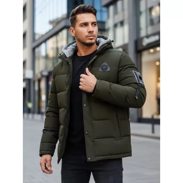  Pánska bunda DSTREET TX5092 ZELENÁ 