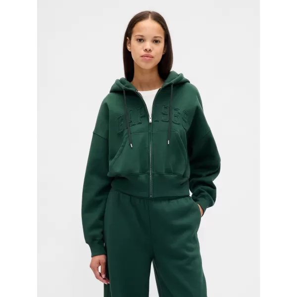  Dámska mikina GAP LOGO HOODIE ZIP 840015-00 DEEP HUNTER 