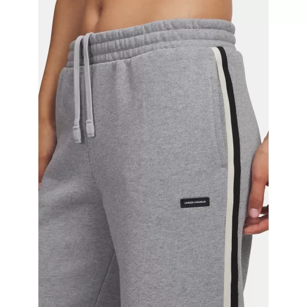  Dámske športové nohavice UNDER ARMOUR ICON HWT FLC PUDDLE PANT 6004851-011 SIVÁ 