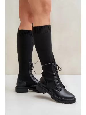 Dámske čižmy BOTO IRANEL 34803 BLACK