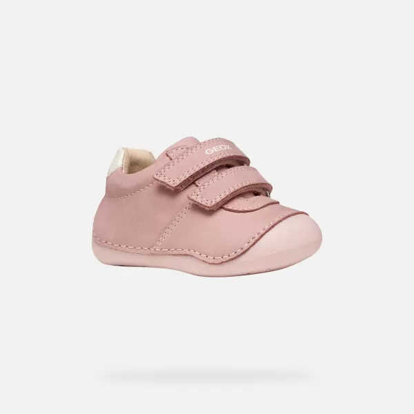 Dievčatá prvé kroky GEOX TUTIM G011946 STARORUŽOVÁ 