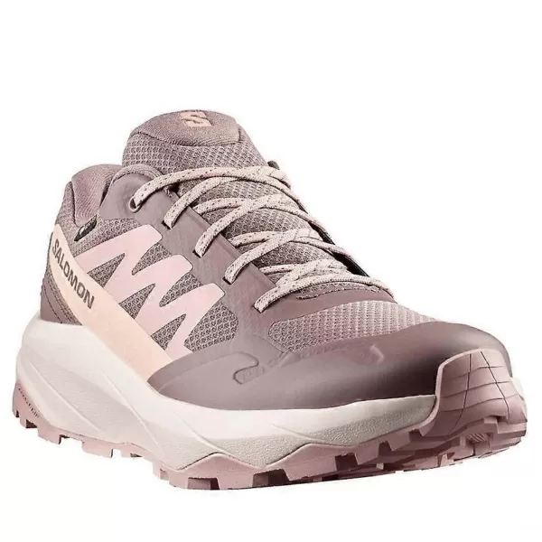  Dámske topánky SALOMON OUTSCAPE GTX W L49145200 IRON/VANILLA ICE/ALMOND KRÉM 