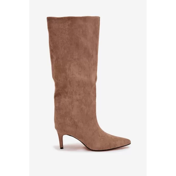 Dámske čižmy BOTO JEHLU 40518 BROWN HNEDÁ 