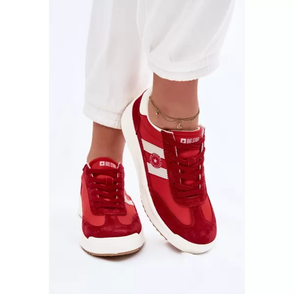  Dámske tenisky BIG STAR TT274158 RED Big Star Shoes 