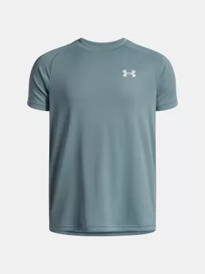 Chlapčenské tričko UNDER ARMOUR UA TECH 2.0 SS 1363284-323 ZELENÁ