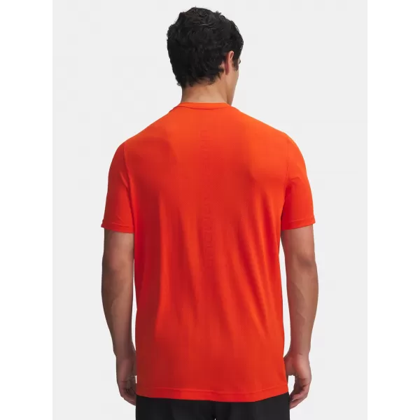  Pánske tričko UNDER ARMOUR VANISH SEAMLESS NOVELTY SS 1388129-844 ORANŽOVÁ 