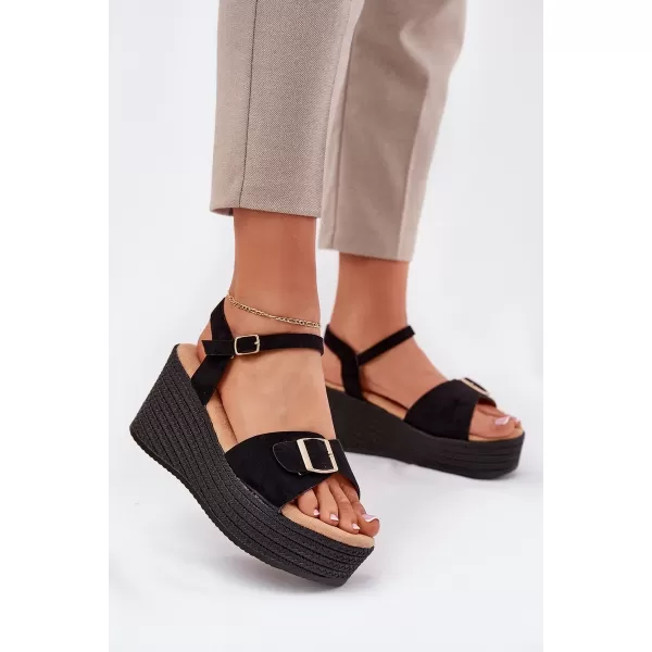  Dámske sandále BOTO LINIELLA 37365 BLACK 