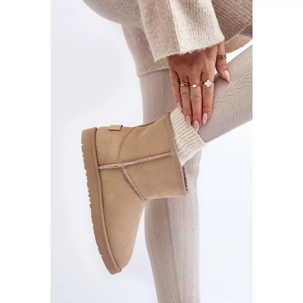  Dámske snehule CROSS MM2R4023C BEIGE Cross Jeans 