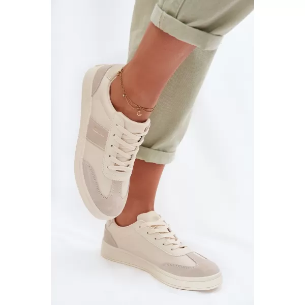  Dámske tenisky BIG STAR TT274155 BEIGE Big Star Shoes 