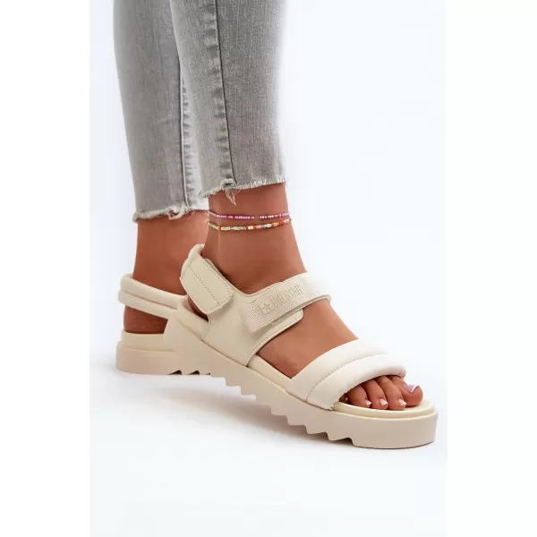  Dámske topánky BIG STAR NN274751 BEIGE Big Star Shoes 