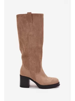 Dámske čižmy BOTO SANELLE 40149 KHAKI