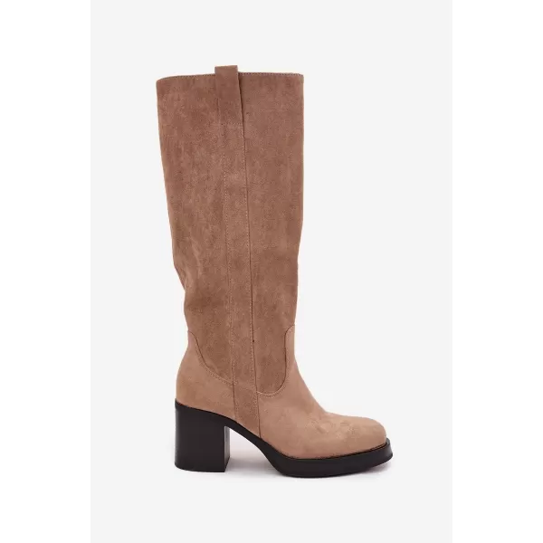  Dámske čižmy BOTO SANELLE 40149 KHAKI 