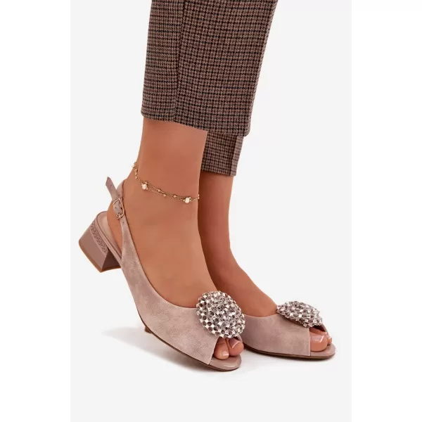  Dámske sandále D&A CR61-3030 BEIGE 