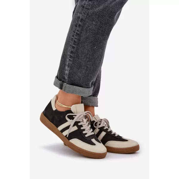  Dámske tenisky ZAZOO N1068 BLACK 