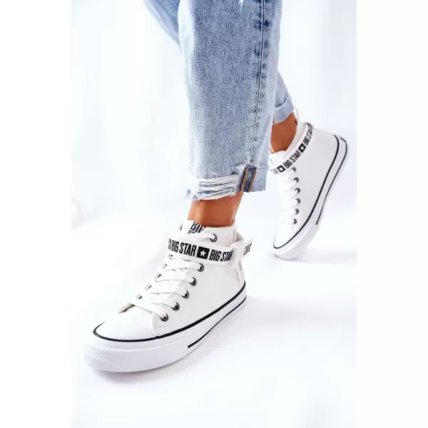  Dámske tenisky BIG STAR GG274027 WHITE Big Star Shoes 
