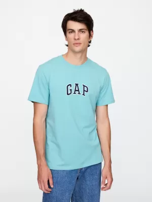 Pánske tričko GAP NEW ARCH LOGO TEE 570044-34 FROSTBITTEN BLUE