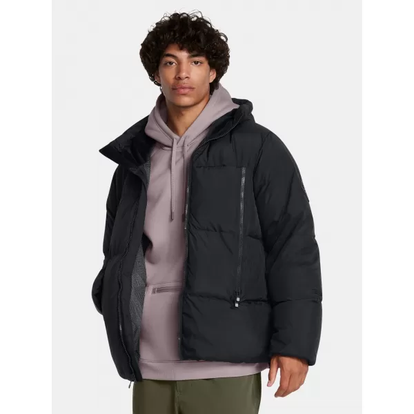  Pánska bunda LIMITLESS DOWN JACKET 1384641-001 ČIERNA Under Armour 