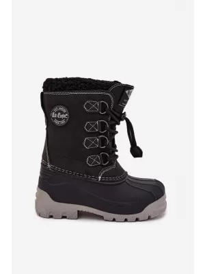 Detské zimné topánky LEE COOPER LCJ-25-44-3943K BLACK