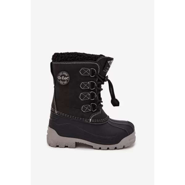  Detské zimné topánky LEE COOPER LCJ-25-44-3943K BLACK 