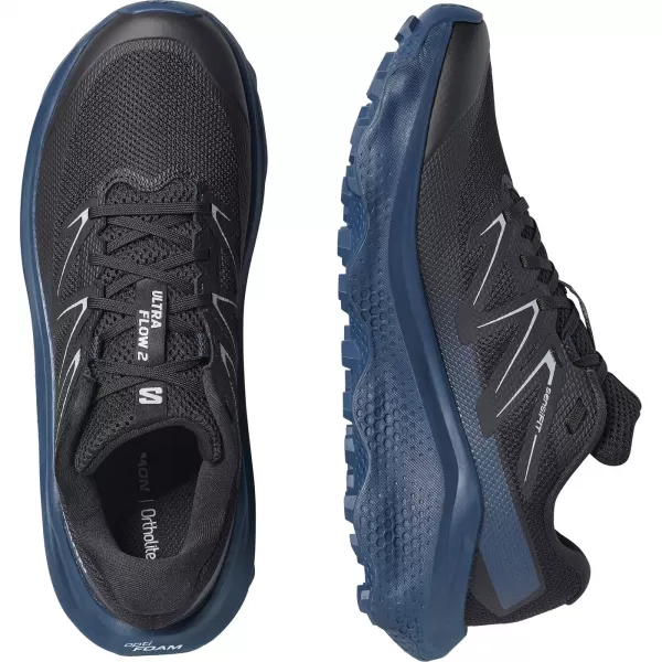  Pánske topánky SALOMON ULTRA FLOW 2 L49221600 BLACK/SPELLBOUND/ALLOY 