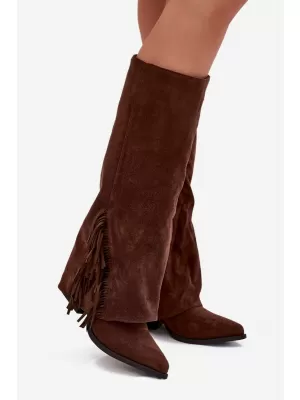 Dámske čižmy BOTO ZALIA 38567 BROWN