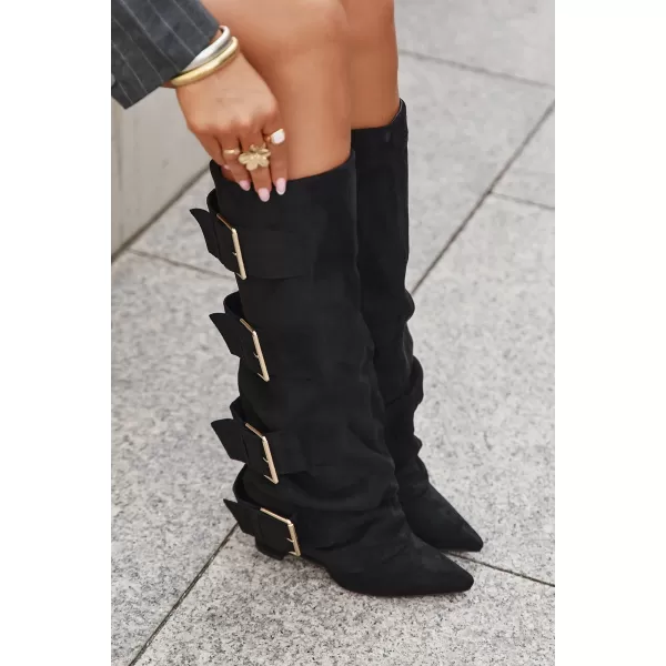  Dámske čižmy BOTO ISAVELLE 39162 BLACK 