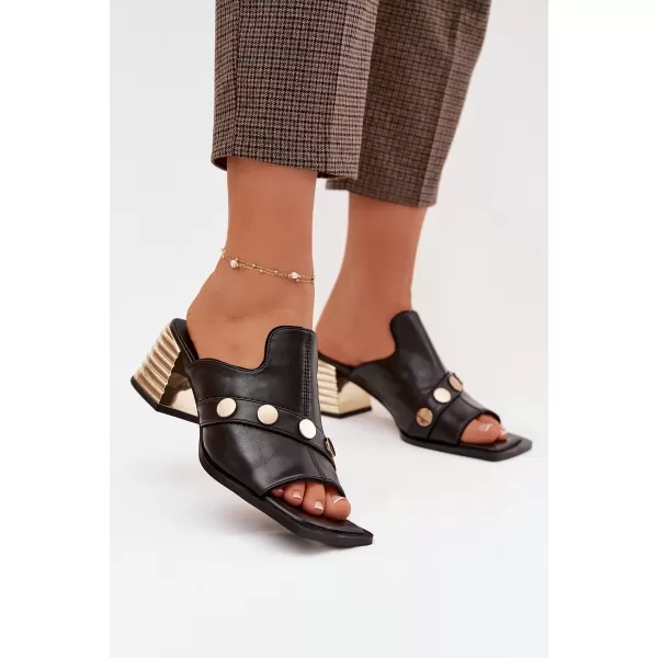  Dámske sandále D&A CR61-3063 BLACK 