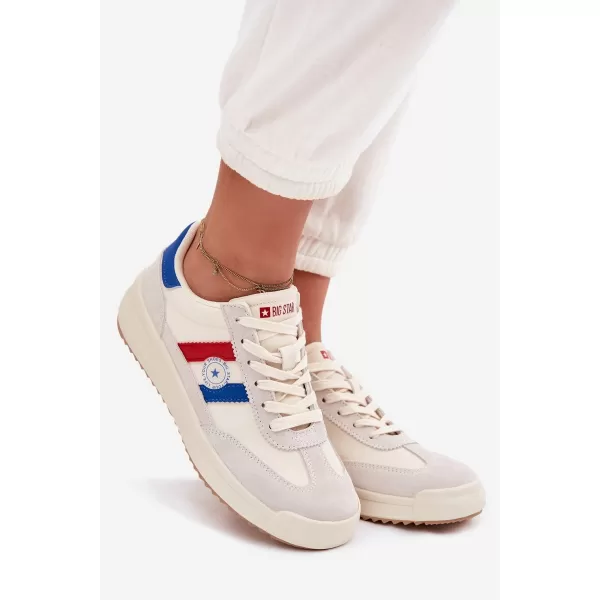  Dámske tenisky BIG STAR TT274161 BEIGE Big Star Shoes 