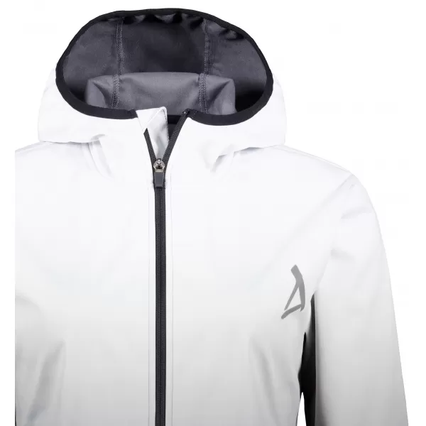  Dámska softshellová bunda premium ALTISPORT VOJ/ALW126JACK01 ČIERNOBIELA 