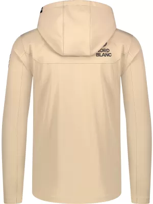 Pánska softshellová mikina NORDBLANC CANOPY NBSSM8340 BÉŽOVÁ