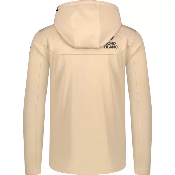  Pánska softshellová mikina NORDBLANC CANOPY NBSSM8340 BÉŽOVÁ 