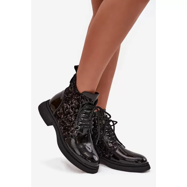  Dámske topánky D&A CR52-613 BLACK 