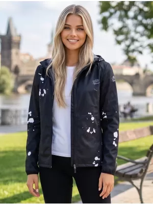 Dámska softshellová bunda premium ALTISPORT VOJ/ALW077JACK01 ČIERNA