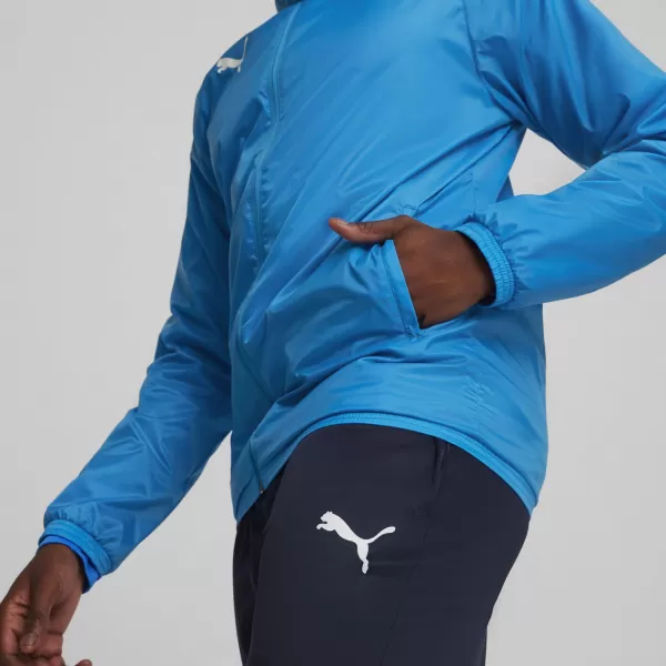  Pánska bunda PUMA TEAMGOAL ALL WEATHER JACKET 659038-02 E.BLUE LEMONADE/ E.MODRÁ LIMONÁDA/PUMA BIELA 