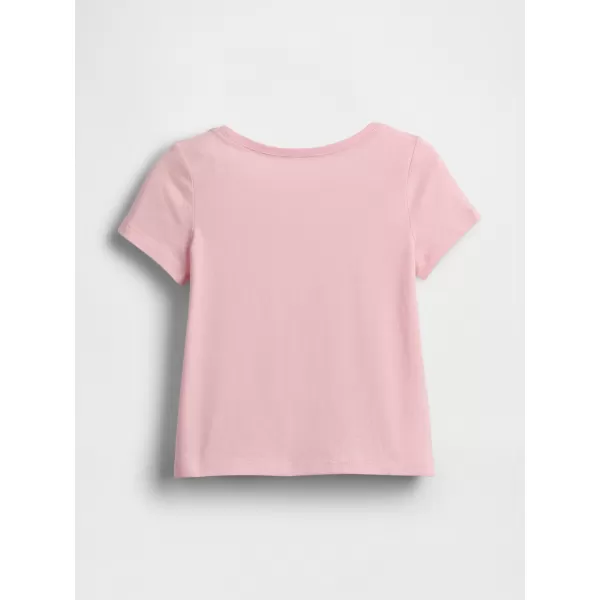  Detské tričko GAP LOGO TEE 770013-02 ROSE MIST 