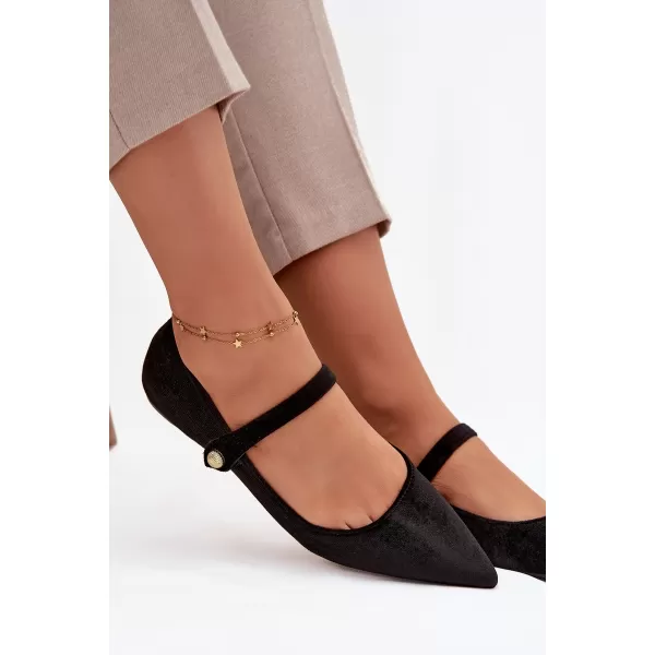  Dámske baleríny BOTO GISANNE 40573 BLACK 