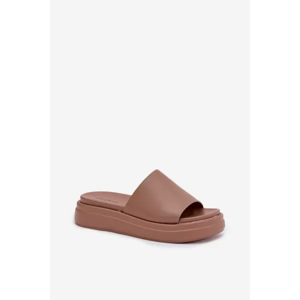  Dámske šľapky BOTO TANELISSE 41301 KHAKI 