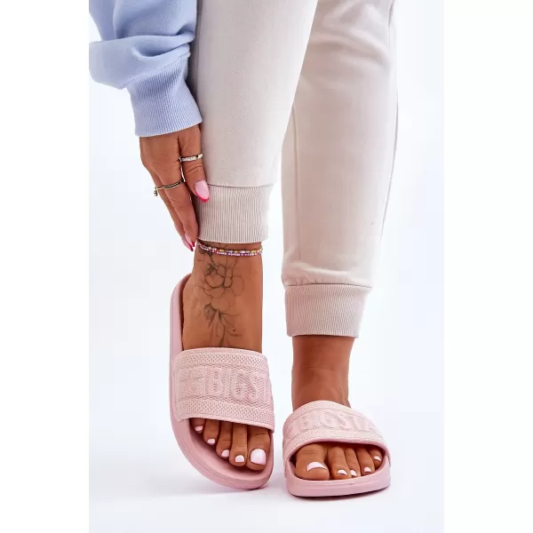 Dámske šľapky BIG STAR LL274A157 PINK Big Star Shoes 